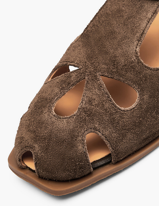 Коричневые женские сандалии MASCOTTE 22-6121016-6602M | ракурс 6