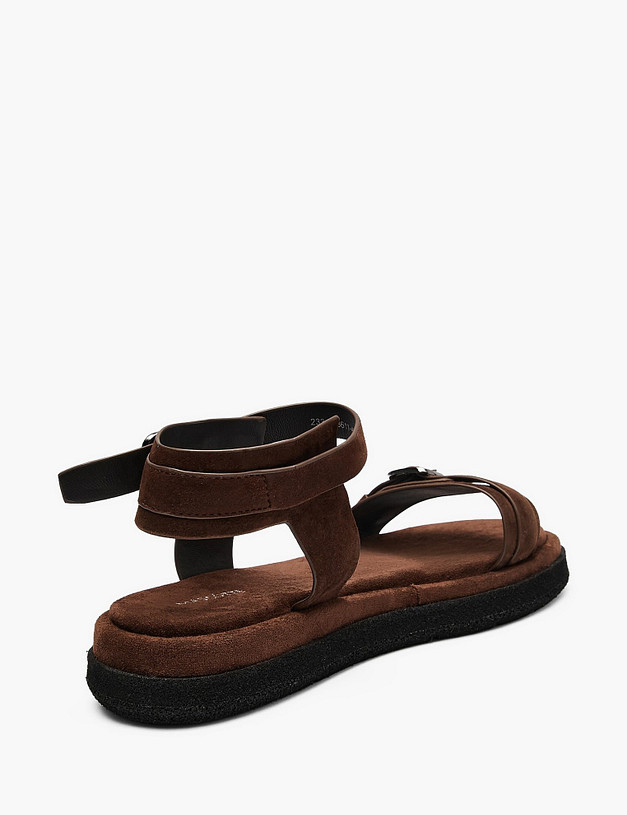 Коричневые женские сандалии MASCOTTE 233-613611-4690M | ракурс 3