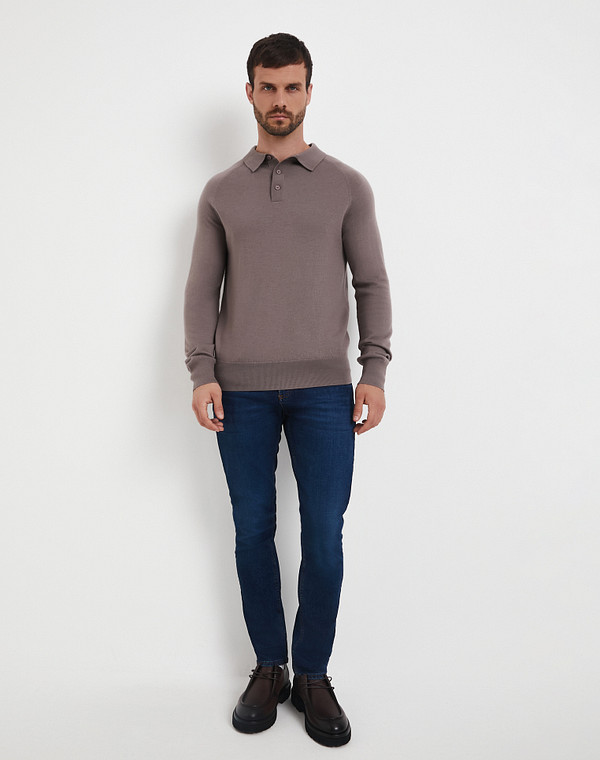 852-5226-7509 Джемпер мужской капучино, Mascotte