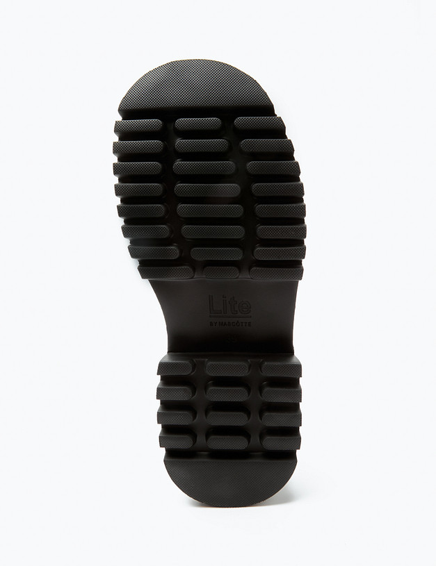 Черные женские сандалии MASCOTTE 58-411811-0102 | ракурс 4 Черные женские сандалии MASCOTTE 58-411811-0102 | ракурс 4