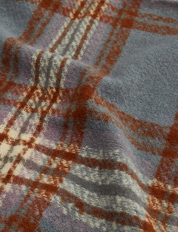 Серый объемный женский шарф MASCOTTE 730-1211-7509 | ракурс 2 Серый объемный женский шарф MASCOTTE 730-1211-7509 | ракурс 2