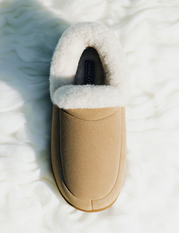 Бежевые женские угги MASCOTTE 234-520251-0608 | ракурс 1