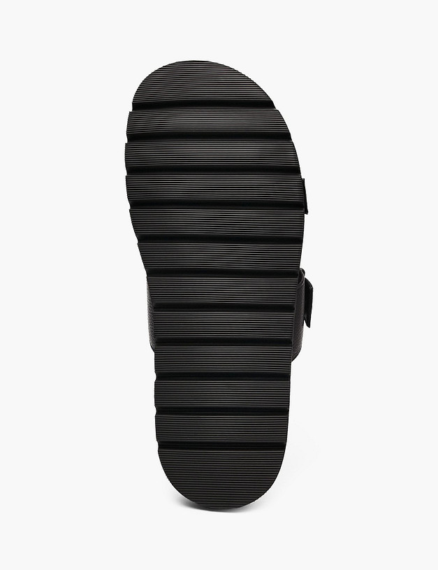 Черные мужские сабо MASCOTTE 142-612961-0102 | ракурс 5