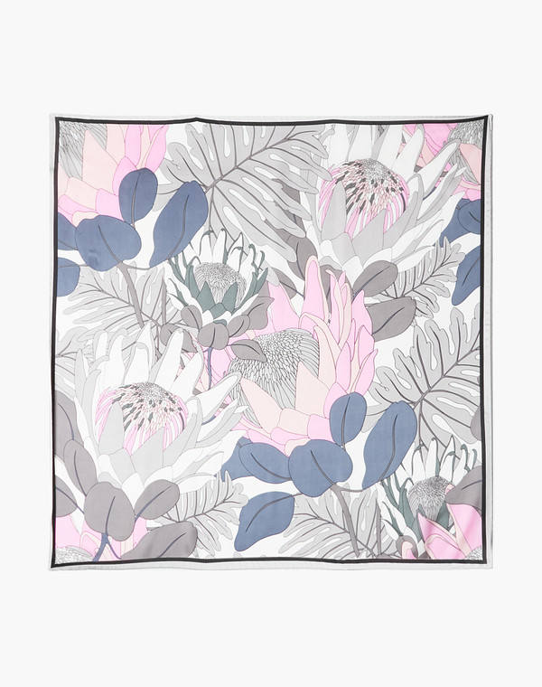 700-2109-2410 Платок женский серый, Mascotte