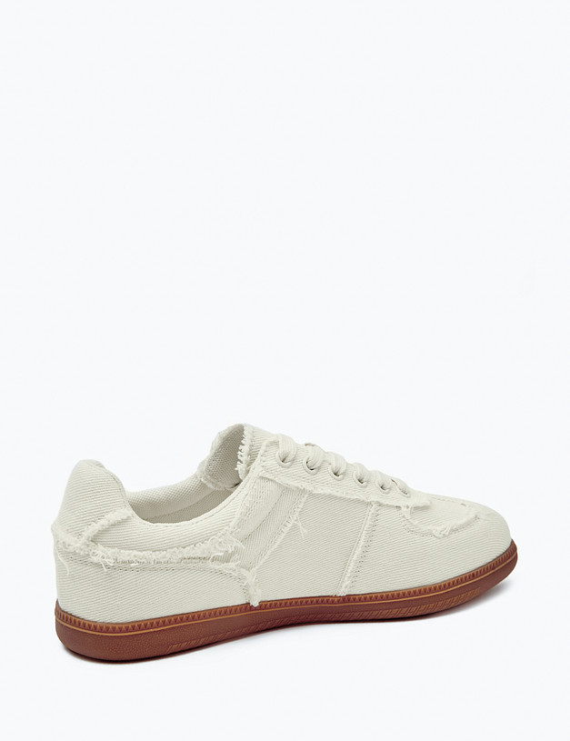 Молочные женские кеды MASCOTTE 234-416821-0201 | ракурс 4