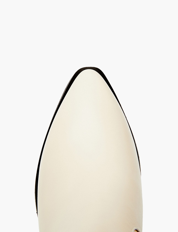 Светло-бежевые женские казаки MASCOTTE 233-3205821-7137M | ракурс 5