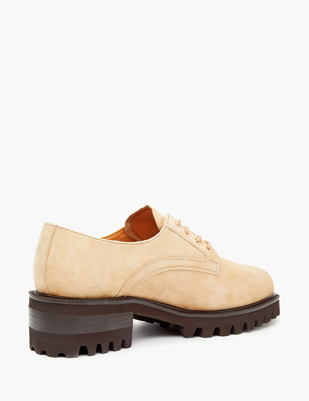 Бежевые женские дерби MASCOTTE 58-2260313-4625M | ракурс 3