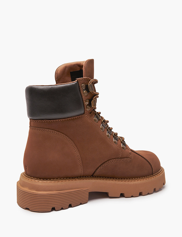 Коричневые женские ботинки MASCOTTE 58-425521-0309 | ракурс 5 Коричневые женские ботинки MASCOTTE 58-425521-0309 | ракурс 5