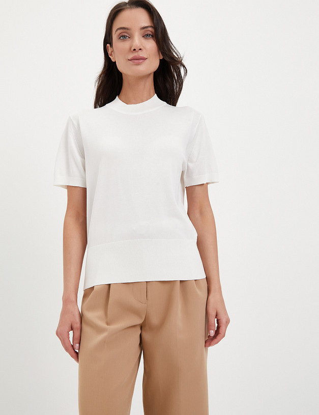 Белый женский джемпер MASCOTTE 852-4125-2401 | ракурс 3