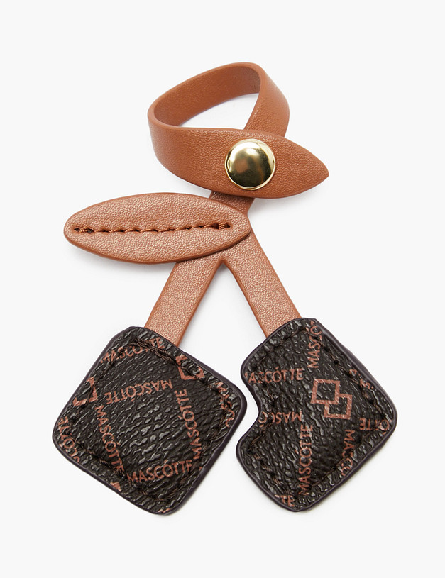 Коричневый женский брелок MASCOTTE 660-5134-609 | ракурс 2