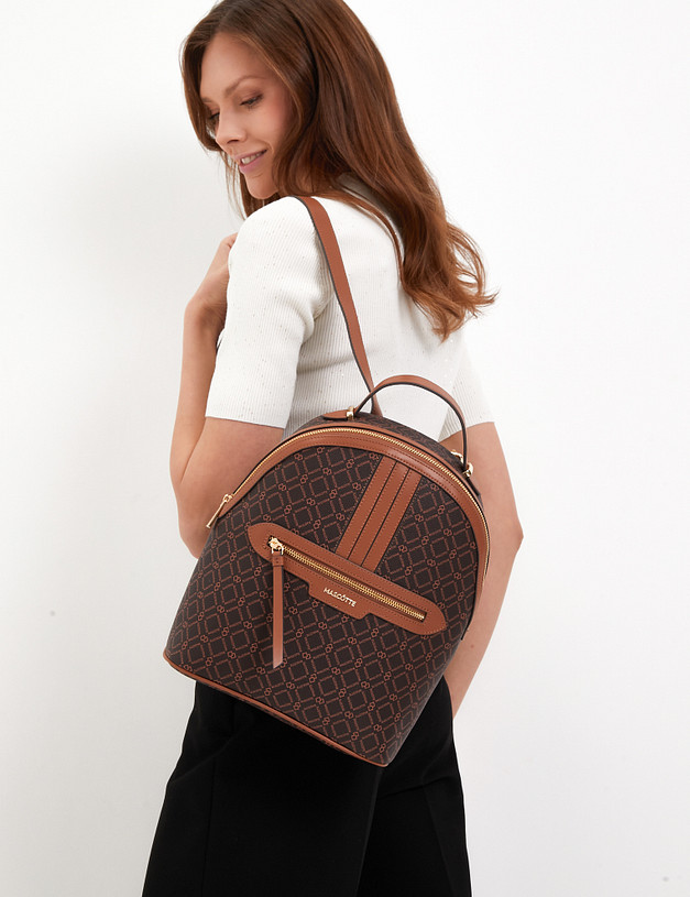 Коричневый женский рюкзак MASCOTTE 604-4146-609 | ракурс 1