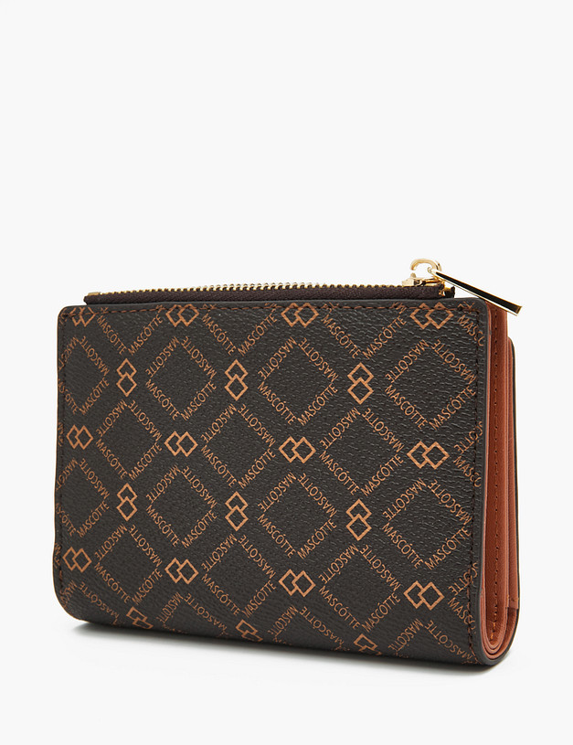 Коричневый женский кошелек MASCOTTE 602-3109-609 | ракурс 3