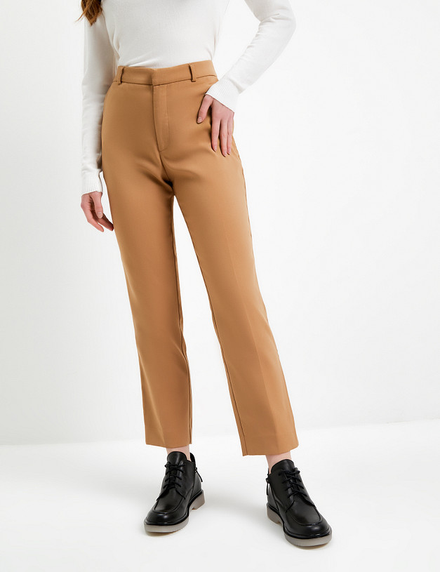 Черные кожаные женские ботинки MASCOTTE 233-310521-3199M | ракурс 1