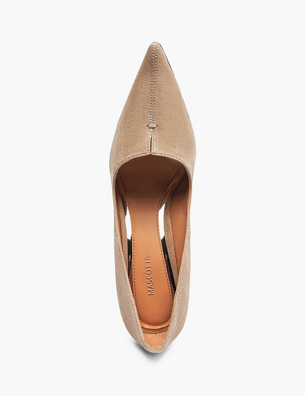 Бежевые женские туфли MASCOTTE 15-613011-4625M | ракурс 4