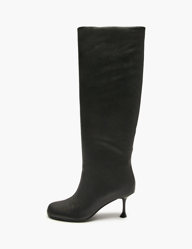 Черные женские сапоги MASCOTTE 126-526421-3100M | ракурс 3