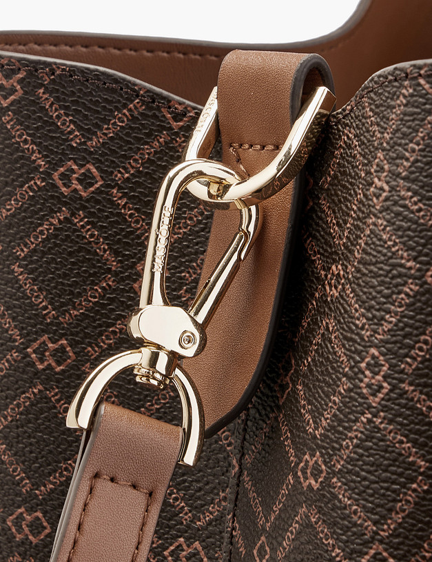 Коричневая женская сумка MASCOTTE 604-5204-609 | ракурс 6