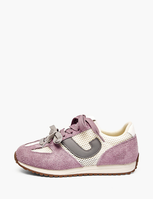 Фиолетовые кроссовки для девочек MASCOTTE 234-618121-0207 | ракурс 1