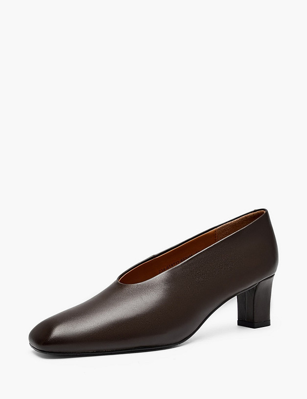 Коричневые женские туфли MASCOTTE 234-614711-6571M | ракурс 2