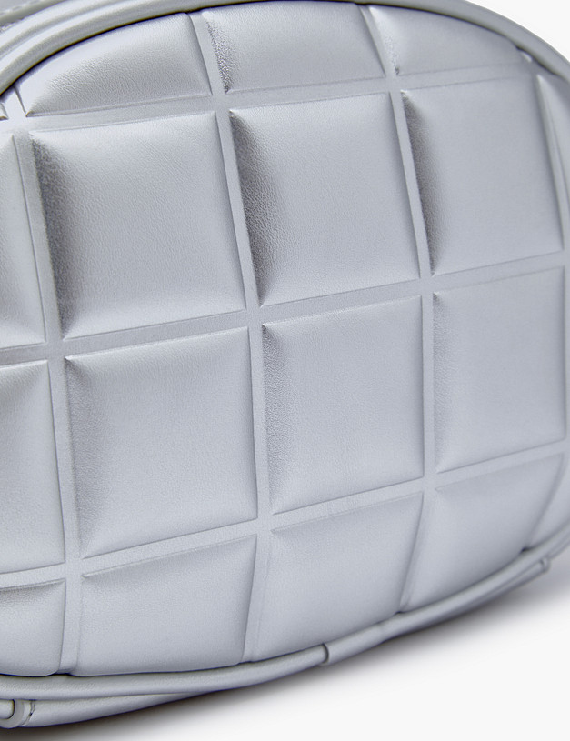 Серебристая женская сумка MASCOTTE 610-2207-616 | ракурс 6