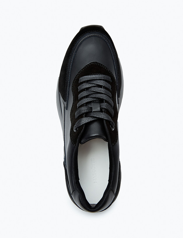 Черные женские кроссовки  MASCOTTE 234-224521-0602 | ракурс 5