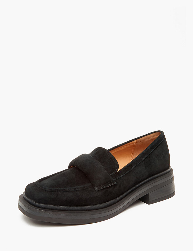 Черные женские лоферы MASCOTTE 233-3204411-0602 | ракурс 2