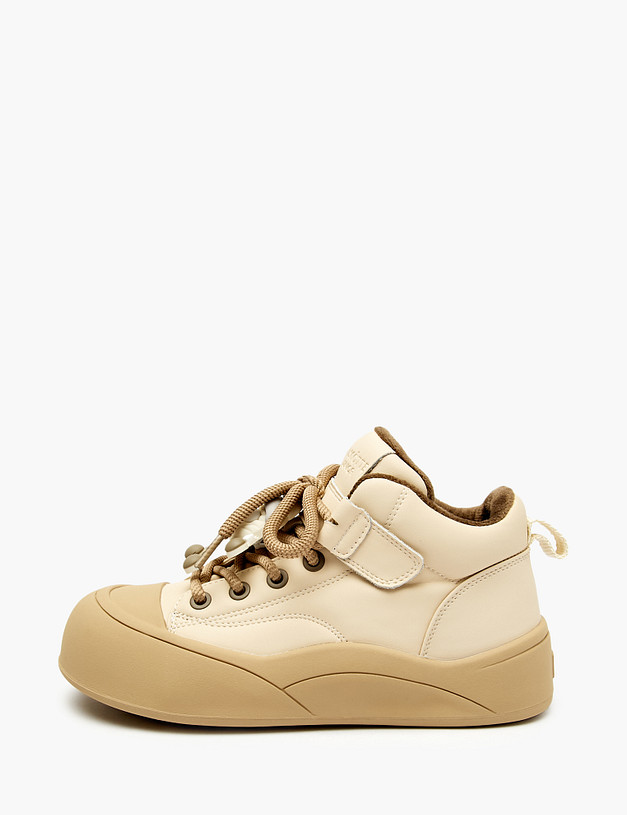 Молочные детские кеды MASCOTTE 234-523821-0601 | ракурс 2