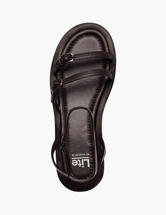 Коричневые женские сандалии MASCOTTE 78-612261-1016M | ракурс 4