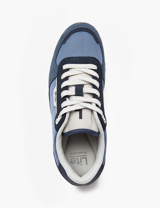 Синие женские кроссовки MASCOTTE 189-414121-0203 | ракурс 4