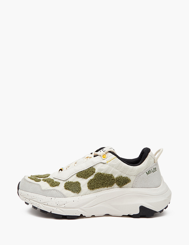 Молочные женские кроссовки MASCOTTE 181-411021-0201 | ракурс 1