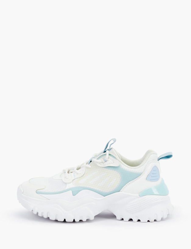 Белые женские кроссовки MASCOTTE 64-210521-0207 | ракурс 1