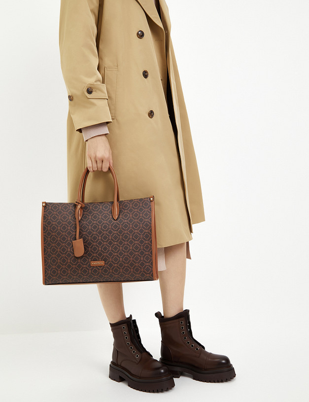 Коричневая женская сумка MASCOTTE 604-3203-609 | ракурс 1