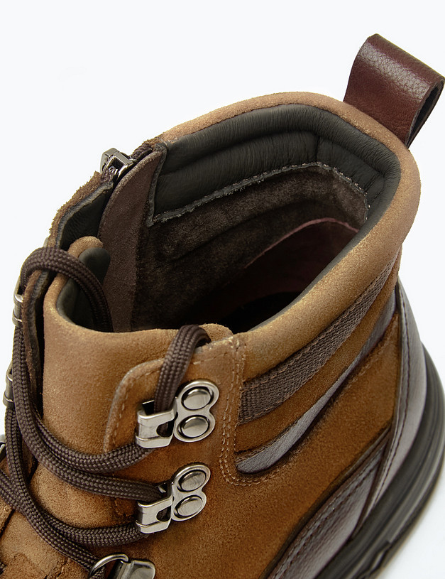 Коричневые мужские ботинки MASCOTTE 22-3253324-7132M | ракурс 7