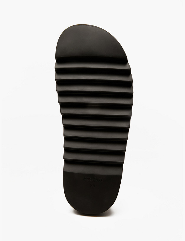 Черные женские сабо MASCOTTE 47-4127013-3100M | ракурс 5