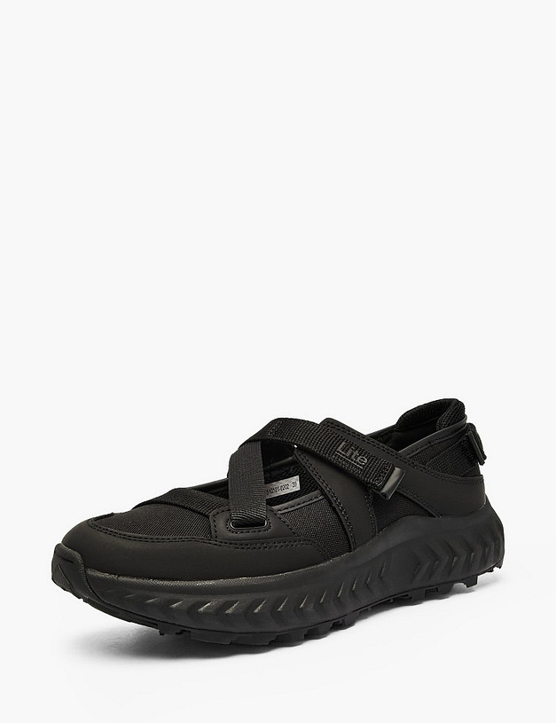 Черные женские сандалии MASCOTTE 181-510121-0202 | ракурс 2