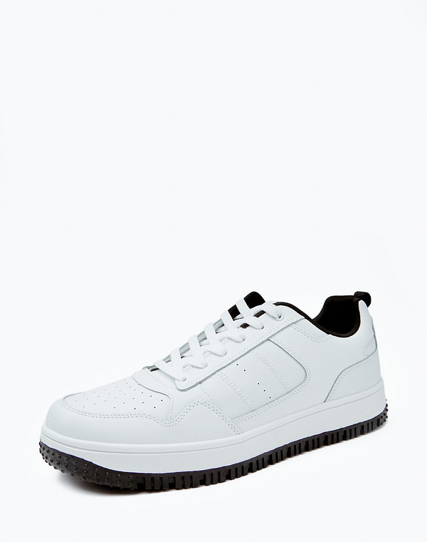 189-412321-0601 Полуботинки для активного отдыха мужские кож.спилок-текстиль/текстиль бел-черн, Mascotte Lite