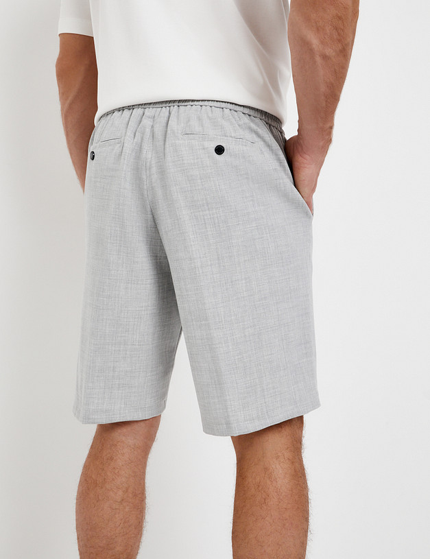 Серые мужские шорты  MASCOTTE 885-5124-2410 | ракурс 5 Серые мужские шорты  MASCOTTE 885-5124-2410 | ракурс 5