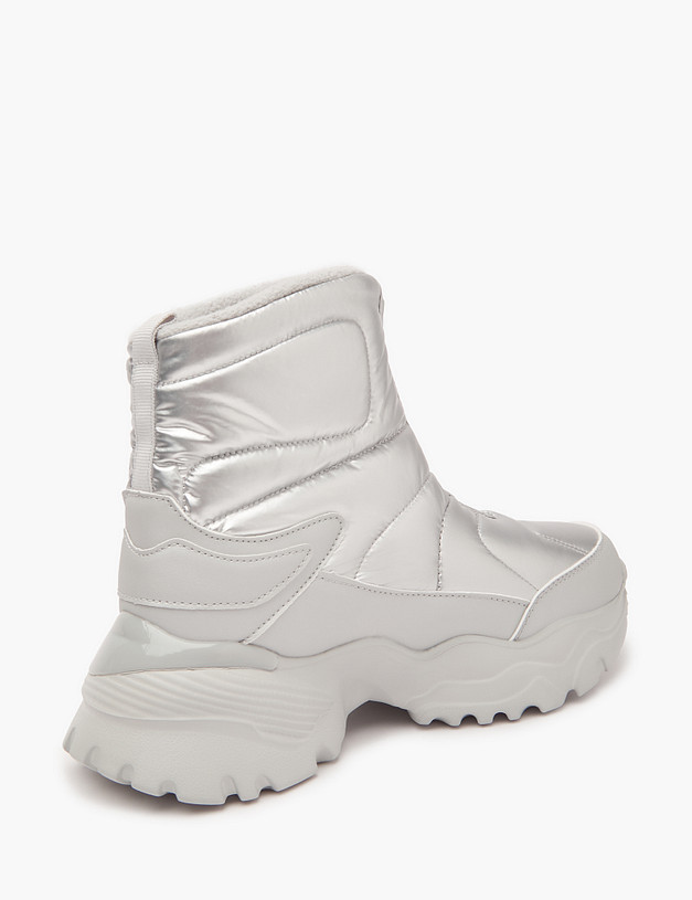 Серебристые женские дутики MASCOTTE 64-320221-0216 | ракурс 5