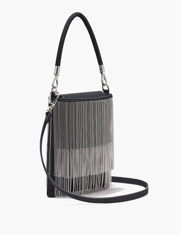 Черная женская сумка MASCOTTE 646-5220-6102 | ракурс 3