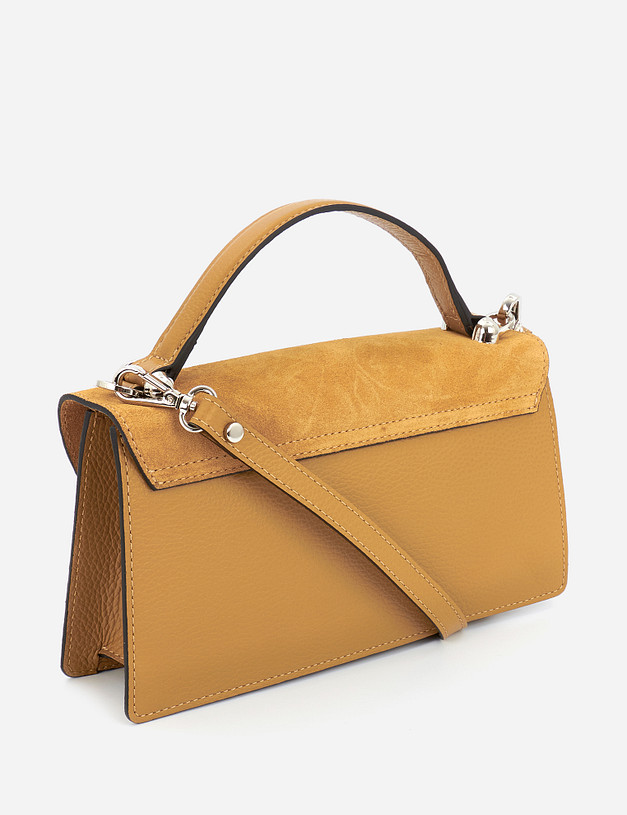 Желтая женская сумка MASCOTTE 697-1210-0618 | ракурс 3