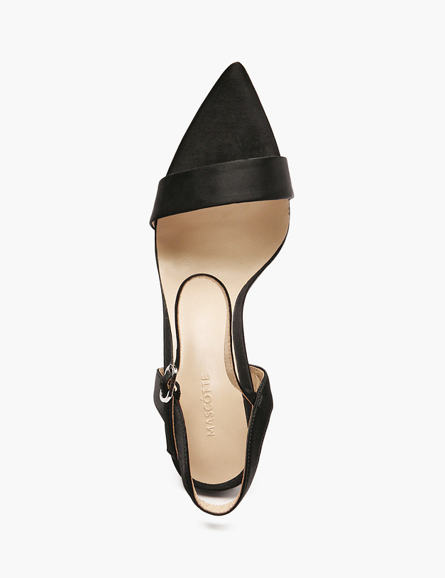 Черные женские босоножки MASCOTTE 25-512411-0202 | ракурс 4