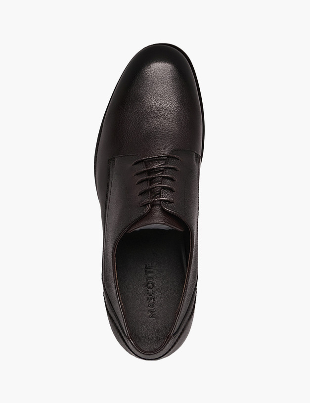 Тёмно-коричневые мужские дерби MASCOTTE 175-610211-0109 | ракурс 4