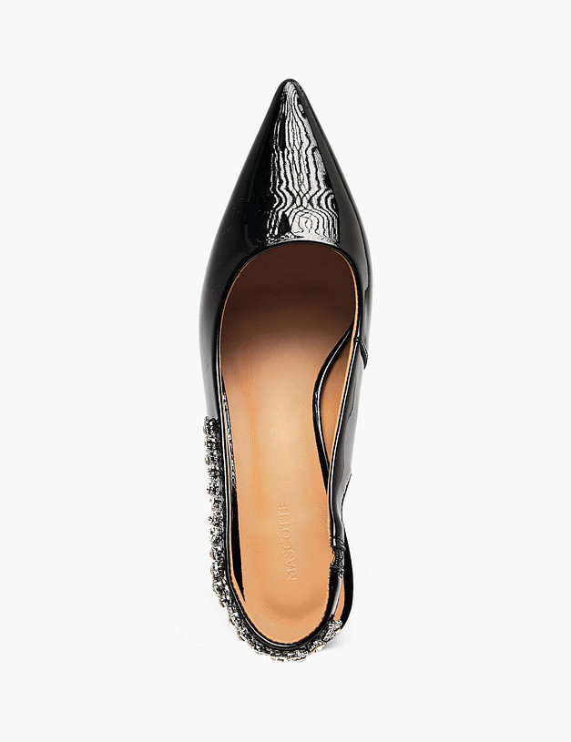 Черные женские туфли MASCOTTE 78-612611-0702 | ракурс 4