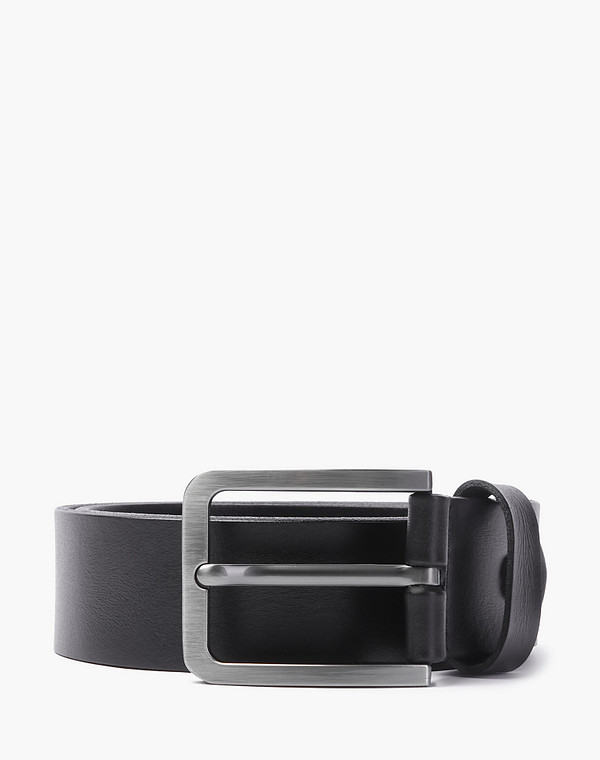 703-2106-102 Ремень жен. нат.кожа/б.п. черн, Mascotte