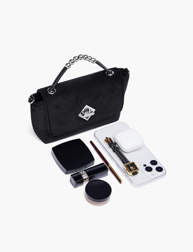 Черная женская сумка MASCOTTE 660-5226-202 | ракурс 5