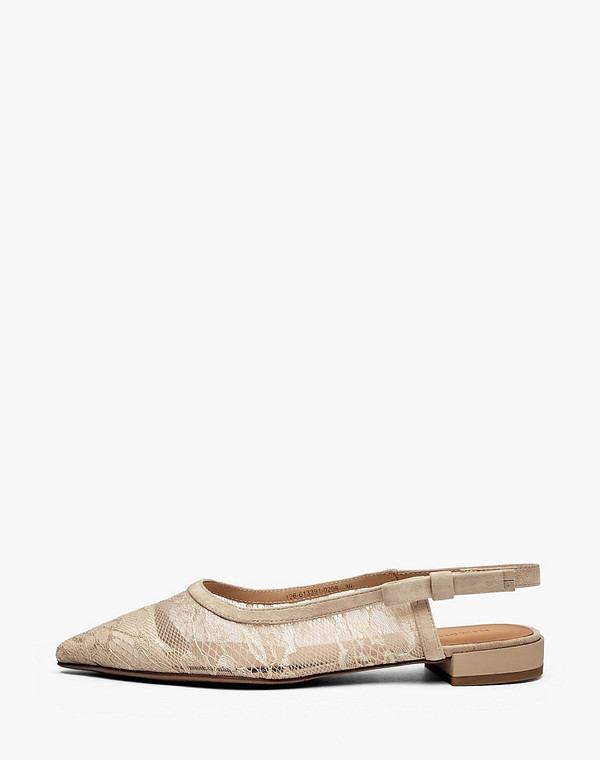 126-613391-0208 Туфли летние женские текстиль-велюр/б.п. беж, Mascotte