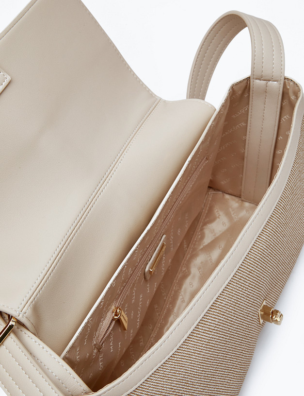 Бежевая женская сумка MASCOTTE 642-4112-608 | ракурс 4