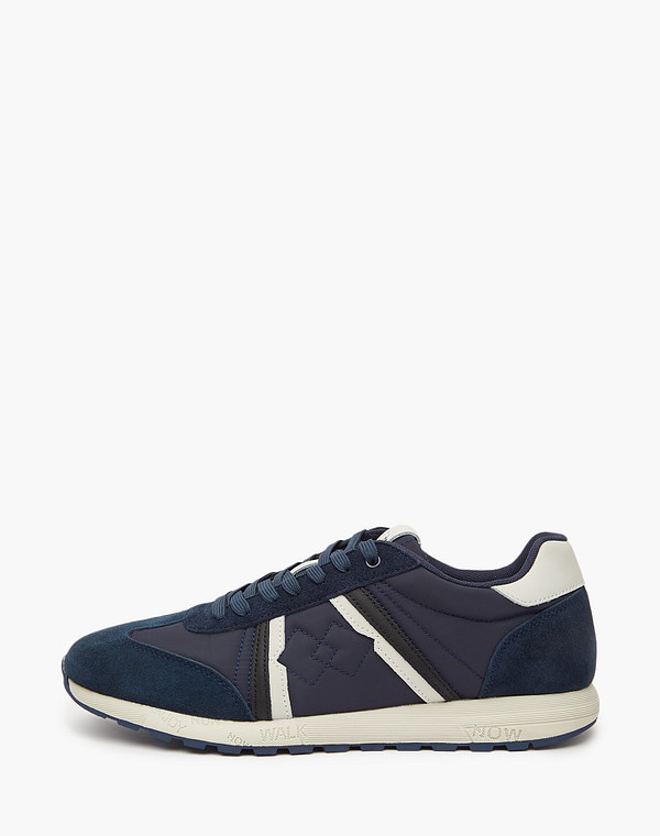 189-3215022-0203 Полуботинки для активного отдыха мужские текстиль-велюр/текстиль синий-серый, Mascotte Lite