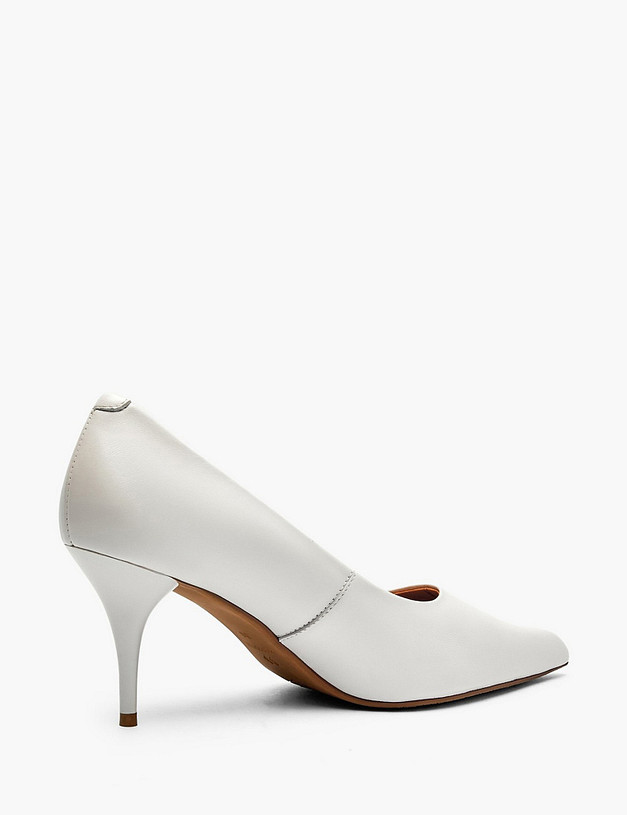 Белые женские туфли MASCOTTE 126-522611-3592M | ракурс 3