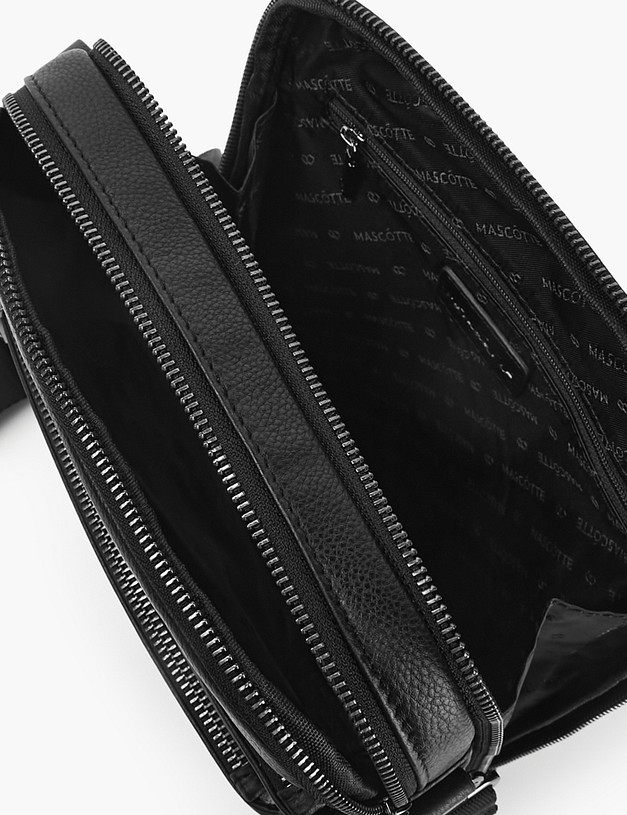 Черная мужская сумка MASCOTTE 622-2133-102 | ракурс 4