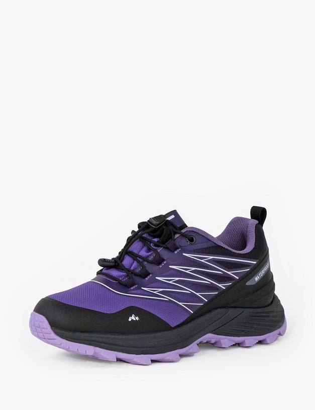 Фиолетовые женские кроссовки MASCOTTE 18-421122-0207 | ракурс 3 Фиолетовые женские кроссовки MASCOTTE 18-421122-0207 | ракурс 3